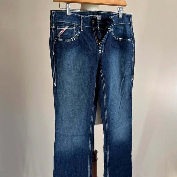 NEW Ariat Women's DuraStretch Boot Cut FR Work Jean (27L) - Picture 5 of 8